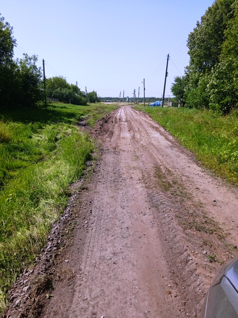 Проведены работы по ремонту участка дороги по ул. Вольная в с. Новая Чигла.