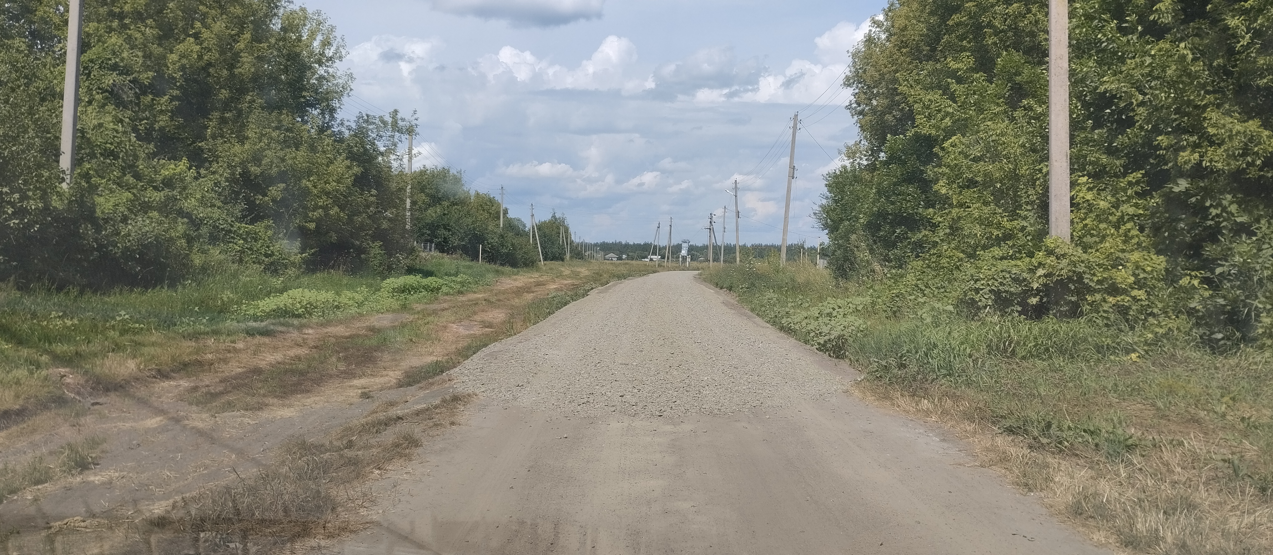 В с. Новая Чигла по ул. Вольная достроена дорога.