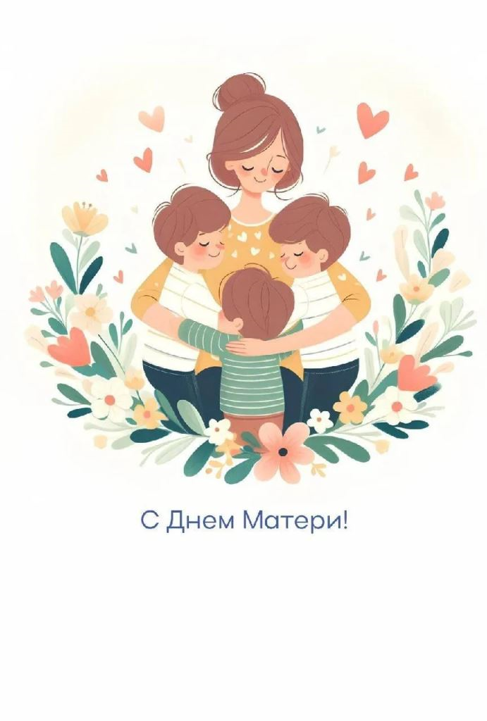 Поздравительные открытки ко Дню матери.