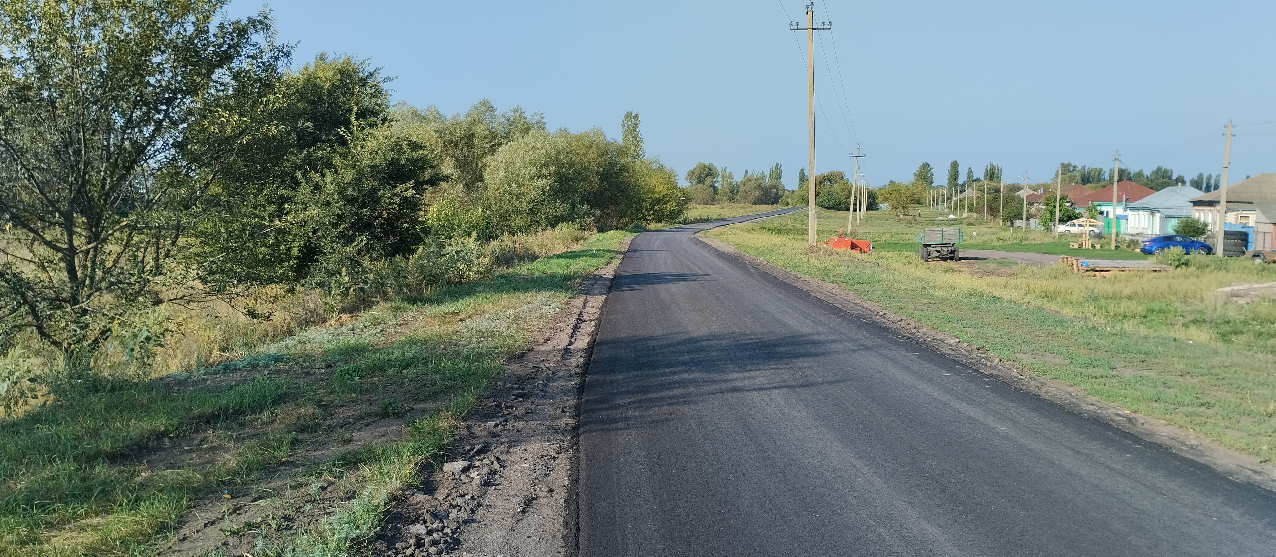 В с. Новая Чигла по ул. Народная отремонтировали дорогу.